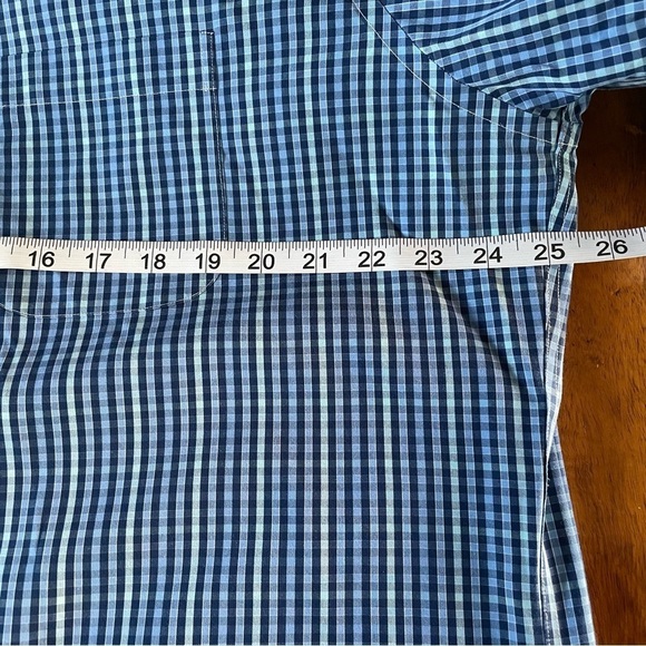 Brooks Brothers Men's Shades of Blue Long Sleeve Button Down Cotton Shirt - Picture 8 of 10